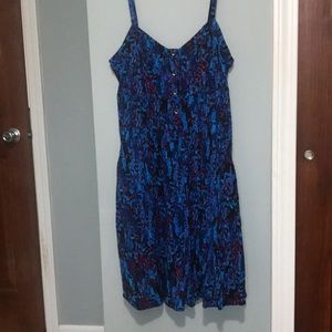 Multi colored summer dress from Express